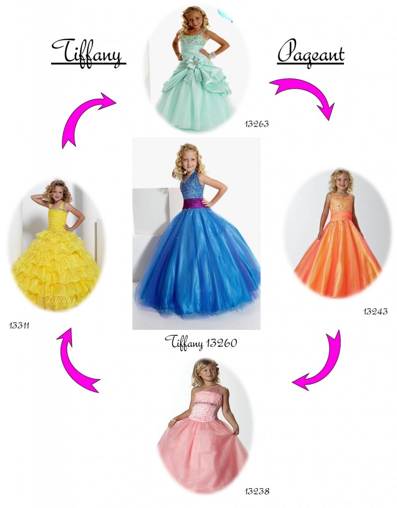 Tiffany pageant dresses