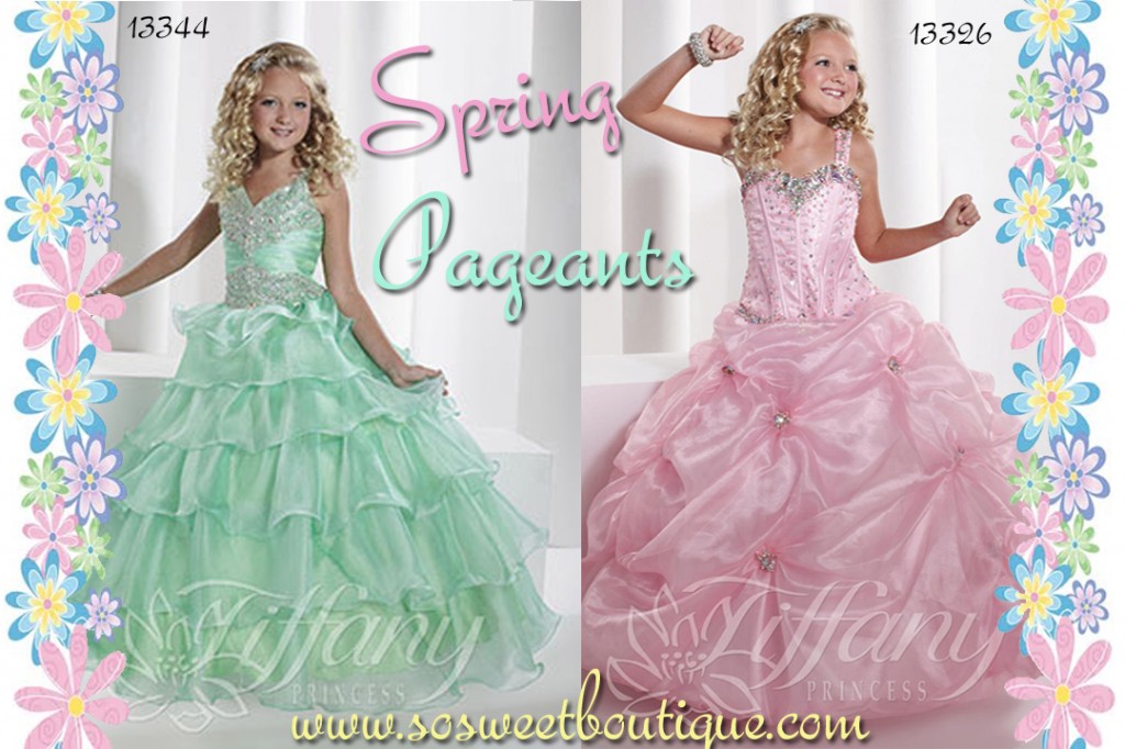 Designer Pageant Dresses 